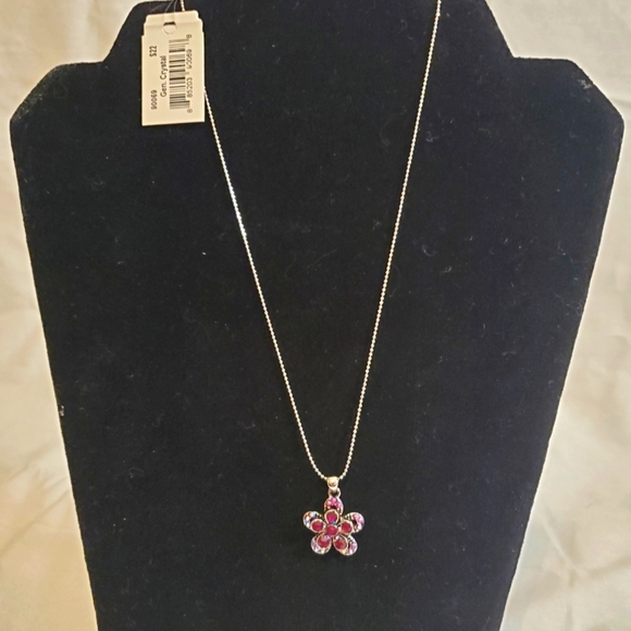 Cookie Lee Genuine Crystal Necklace and Earrings NWT - Picture 6 of 8